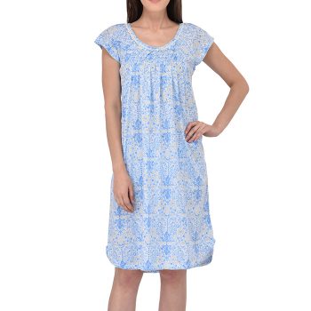 Women's Cotton Short Sleeve Nightgown
